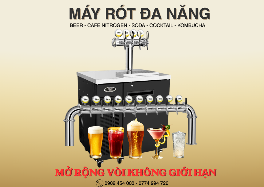Bí Quyết Tối Ưu Quầy Bar: Tại Sao Nên Chọn Máy Rót Đa Năng Thiết Kế Theo Yêu Cầu?